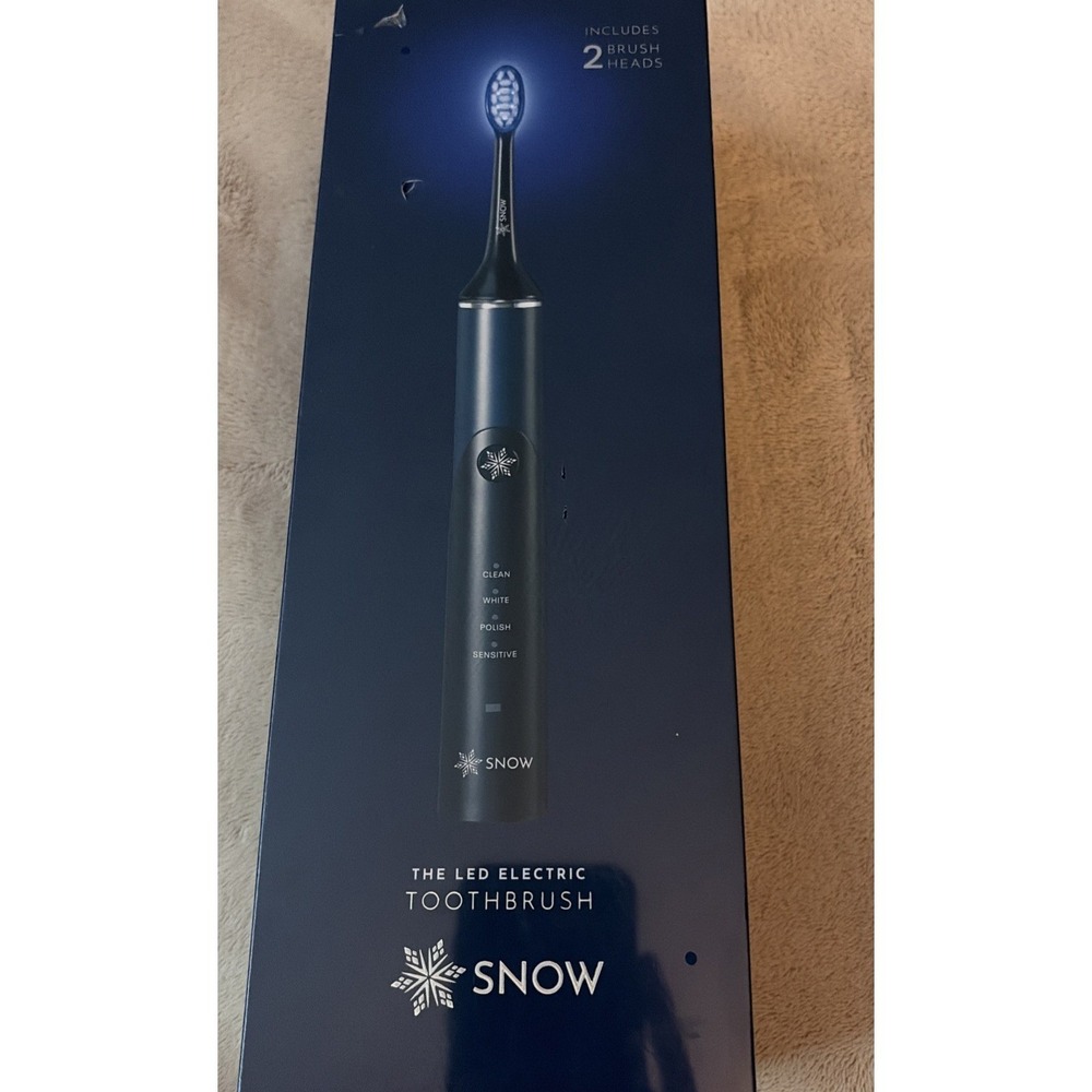 Snow- LED‎ Electric Toothbrush Blue NEW in BOX